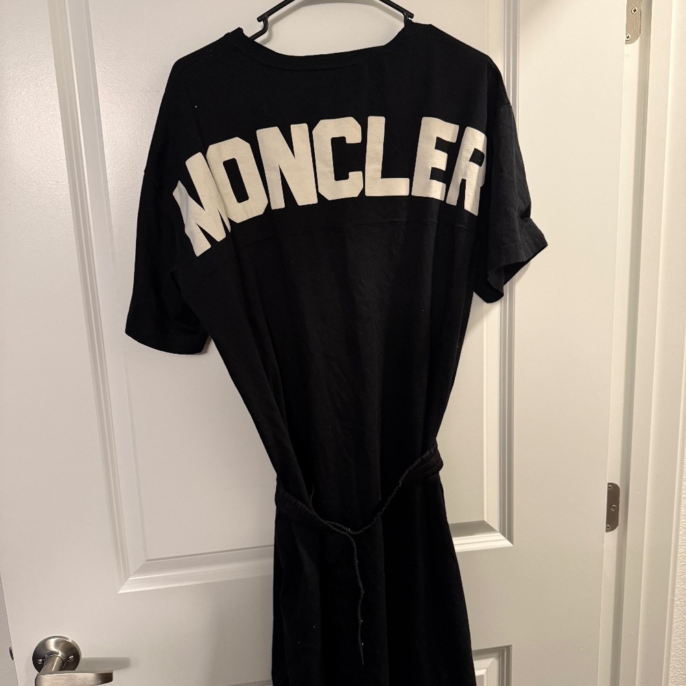 XS MONCLER ABITO DRESS WITH BELT